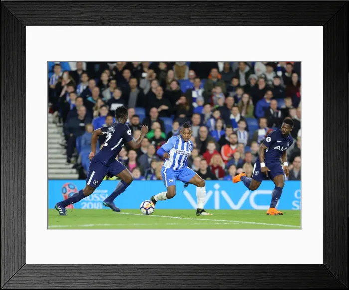 Framed Print : Jose Izquierdo in Action: Brighton and Hove Albion vs. Tottenham Hotspur, Premier League (17APR18) Framed Print : Jose Izquierdo in Action: Brighton and Hove Albion vs. Tottenham Hotspur, Premier League (17APR18)