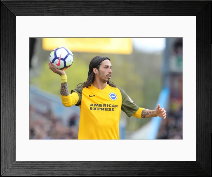Framed Print : Intense Premier League Showdown: Burnley vs. Brighton & Hove Albion at Turf Moor (28APR18) Framed Print : Intense Premier League Showdown: Burnley vs. Brighton & Hove Albion at Turf Moor (28APR18)