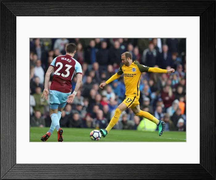 Framed Print : Premier League Showdown: Burnley vs. Brighton & Hove Albion at Turf Moor (28APR18) Framed Print : Premier League Showdown: Burnley vs. Brighton & Hove Albion at Turf Moor (28APR18)
