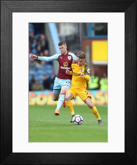 Framed Print : Premier League Showdown: Burnley vs. Brighton & Hove Albion at Turf Moor (28APR18) Framed Print : Premier League Showdown: Burnley vs. Brighton & Hove Albion at Turf Moor (28APR18)