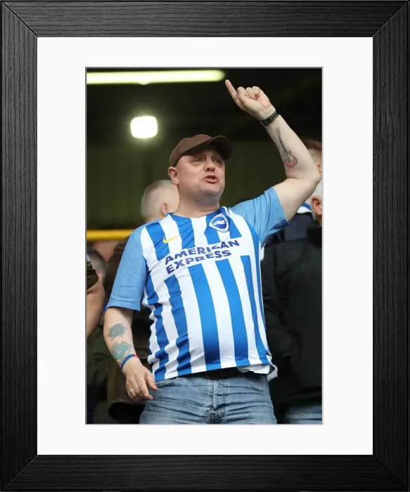 Framed Print : Premier League Showdown: Burnley vs. Brighton & Hove Albion at Turf Moor (28APR18) Framed Print : Premier League Showdown: Burnley vs. Brighton & Hove Albion at Turf Moor (28APR18)