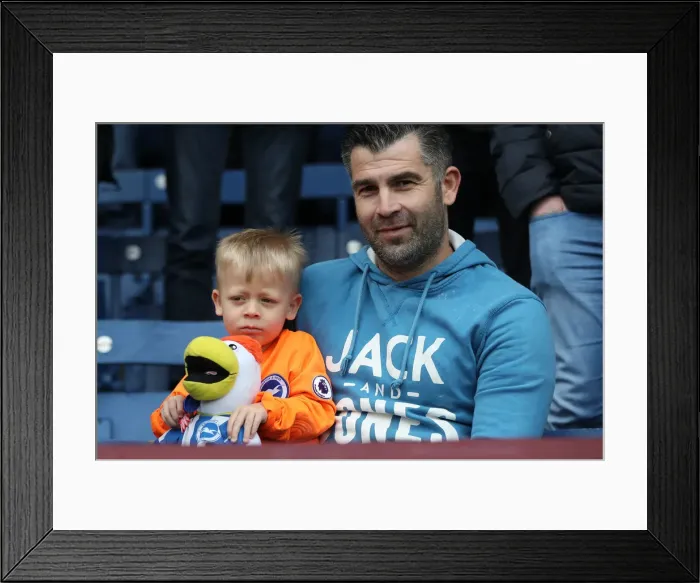 Framed Print : Premier League Showdown: Burnley vs. Brighton & Hove Albion at Turf Moor (28APR18) Framed Print : Premier League Showdown: Burnley vs. Brighton & Hove Albion at Turf Moor (28APR18)