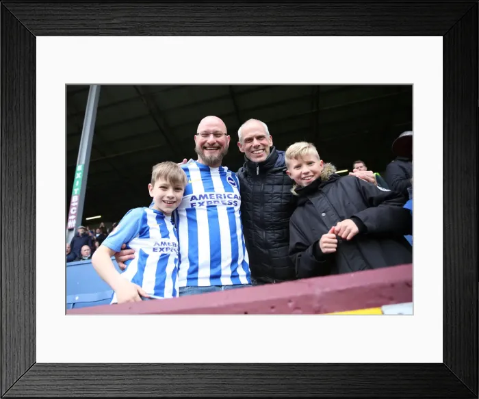 Framed Print : Premier League Showdown: Burnley vs. Brighton & Hove Albion at Turf Moor (28APR18) Framed Print : Premier League Showdown: Burnley vs. Brighton & Hove Albion at Turf Moor (28APR18)