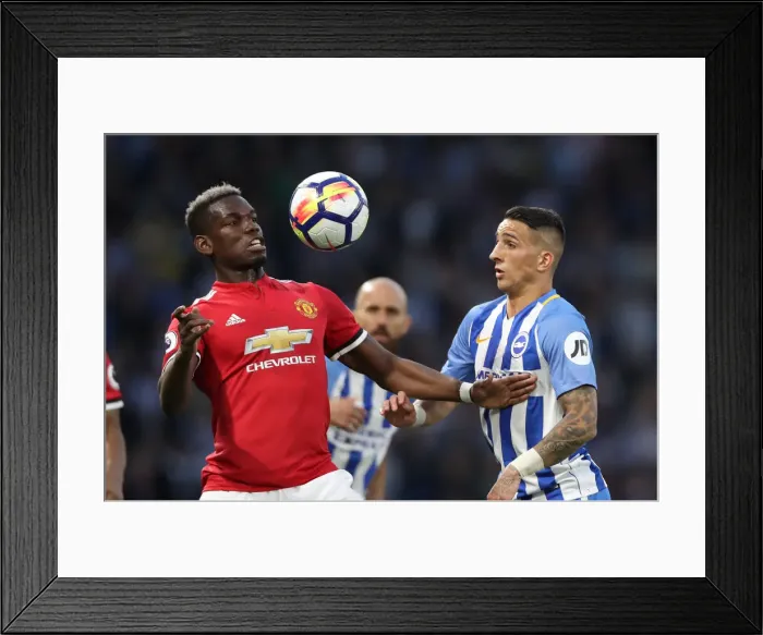 Framed Print : Intense Premier League Showdown: Brighton & Hove Albion vs Manchester United (04MAY18) Framed Print : Intense Premier League Showdown: Brighton & Hove Albion vs Manchester United (04MAY18)