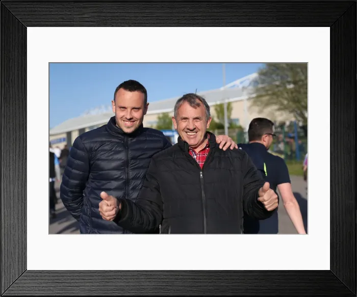Framed Print : Brighton and Hove Albion vs Manchester United: Premier League Showdown at American Express Community Stadium (04MAY18)