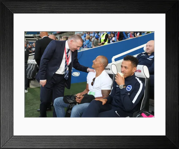 Framed Print : Brighton and Hove Albion vs Manchester United: Premier League Showdown at American Express Community Stadium (04.05.2018) Framed Print : Brighton and Hove Albion vs Manchester United: Premier League Showdown at American Express Community Stadium (04.05.2018)