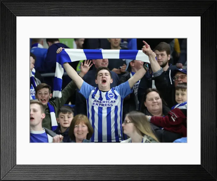 Framed Print : Brighton and Hove Albion vs Manchester United: Premier League Showdown at American Express Community Stadium (04.05.2018) Framed Print : Brighton and Hove Albion vs Manchester United: Premier League Showdown at American Express Community Stadium (04.05.2018)