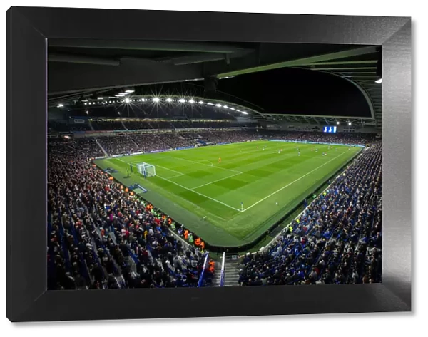 Brighton and Hove Albion vs Manchester United: Intense Premier League Clash at The Amex Stadium (04MAY18)