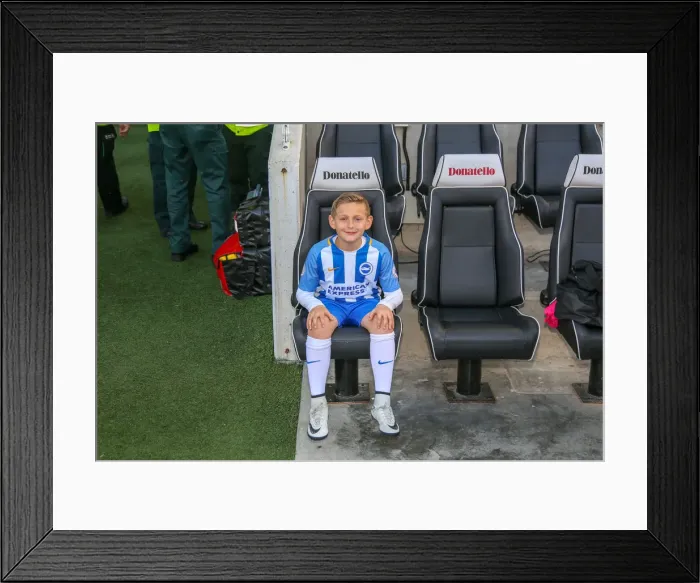 Framed Print : Mascots - Man Utd-9701 Framed Print : Mascots - Man Utd-9701
