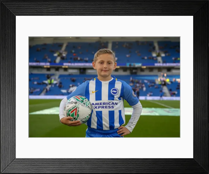 Framed Print : Mascots - Man Utd-9724 Framed Print : Mascots - Man Utd-9724