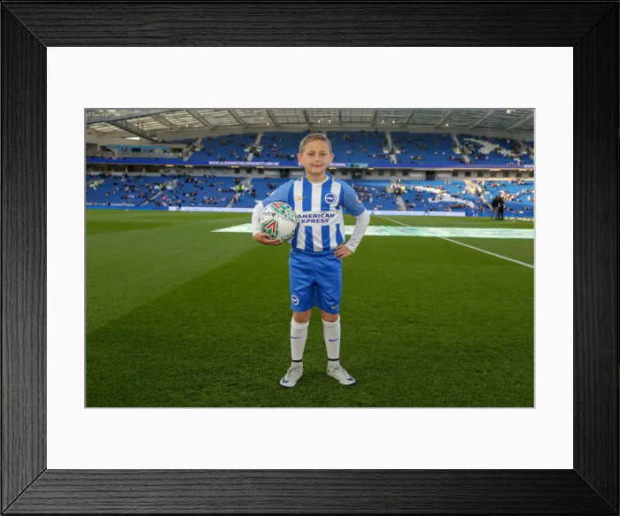 Framed Print : Mascots - Man Utd-9723 Framed Print : Mascots - Man Utd-9723