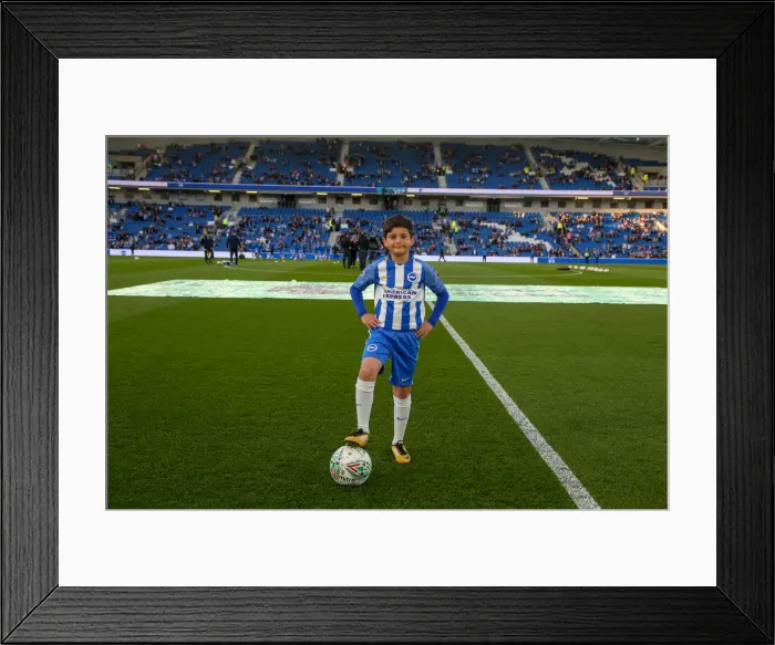 Framed Print : Mascots - Man Utd-9791 Framed Print : Mascots - Man Utd-9791