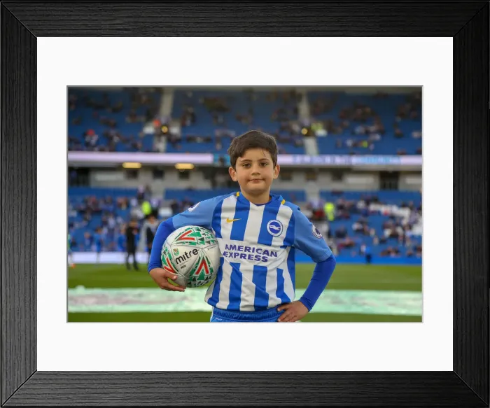 Framed Print : Mascots - Man Utd-9796 Framed Print : Mascots - Man Utd-9796