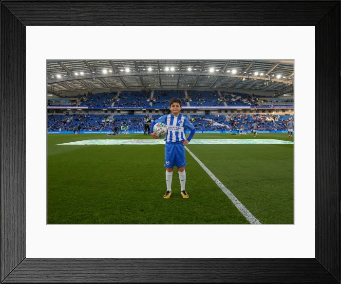 Framed Print : Mascots - Man Utd-9794 Framed Print : Mascots - Man Utd-9794