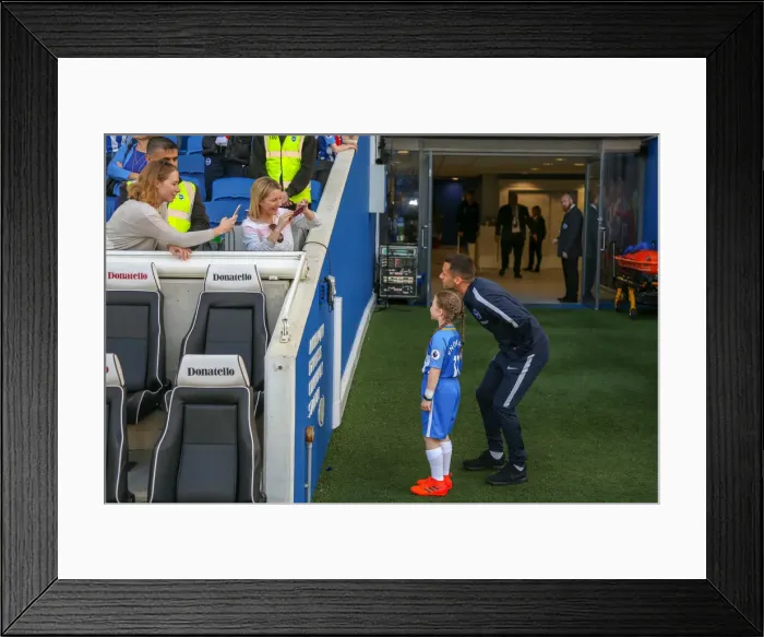 Framed Print : Mascots - Man Utd-9802 Framed Print : Mascots - Man Utd-9802