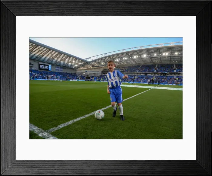Framed Print : Mascots - Man Utd-9820 Framed Print : Mascots - Man Utd-9820