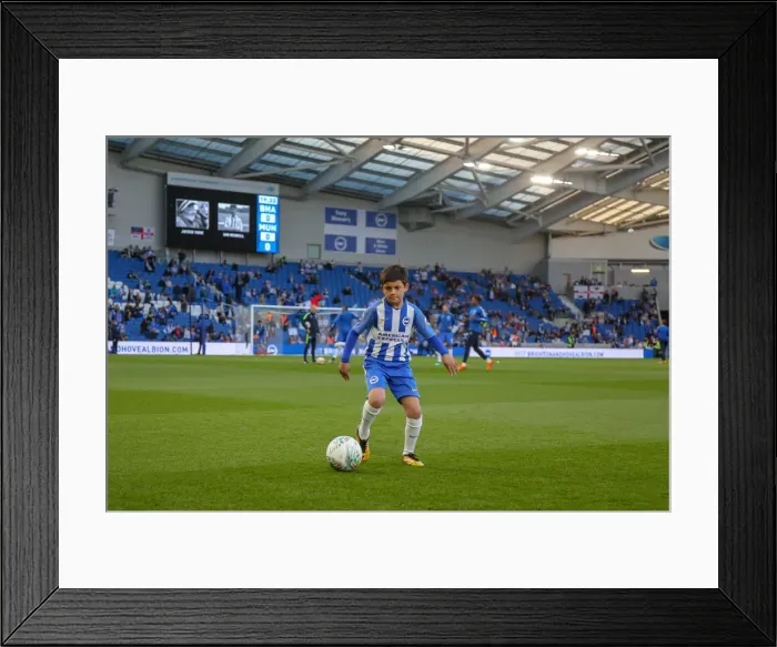 Framed Print : Mascots - Man Utd-9834 Framed Print : Mascots - Man Utd-9834