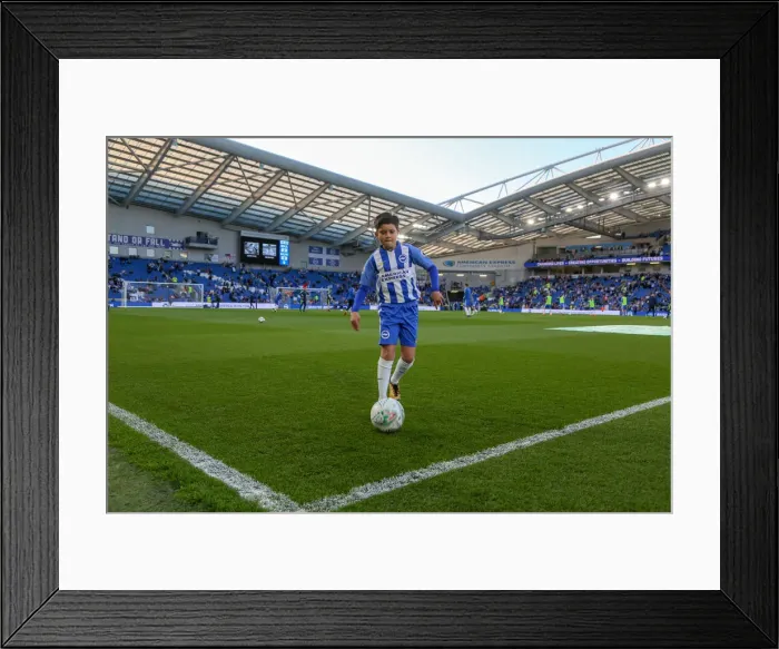 Framed Print : Mascots - Man Utd-9836 Framed Print : Mascots - Man Utd-9836