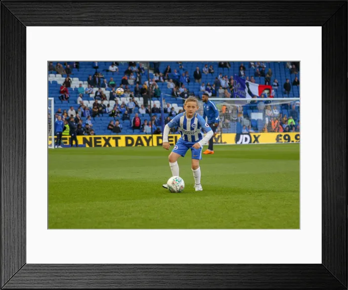 Framed Print : Mascots - Man Utd-9842 Framed Print : Mascots - Man Utd-9842