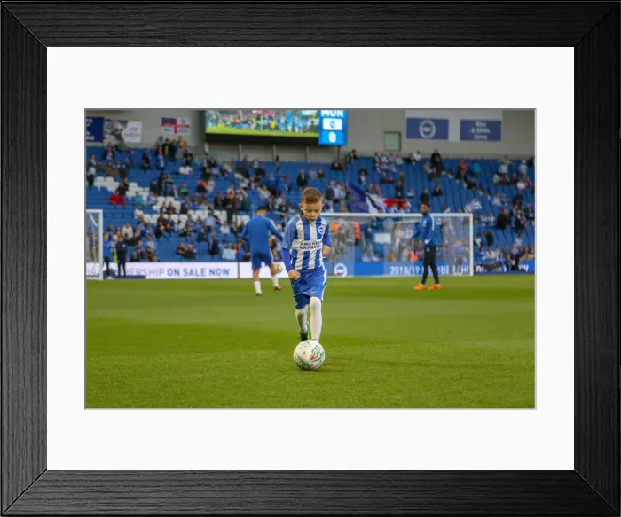 Framed Print : Mascots - Man Utd-9849 Framed Print : Mascots - Man Utd-9849