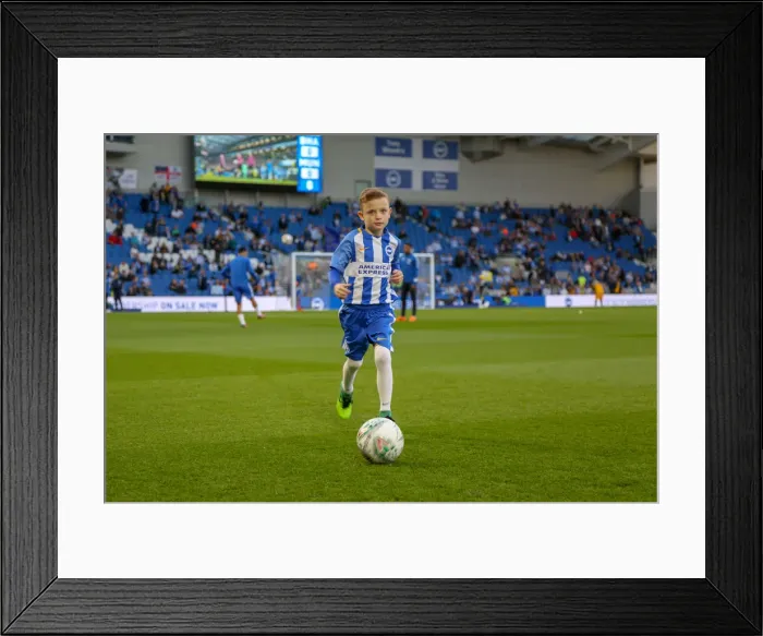 Framed Print : Mascots - Man Utd-9850 Framed Print : Mascots - Man Utd-9850
