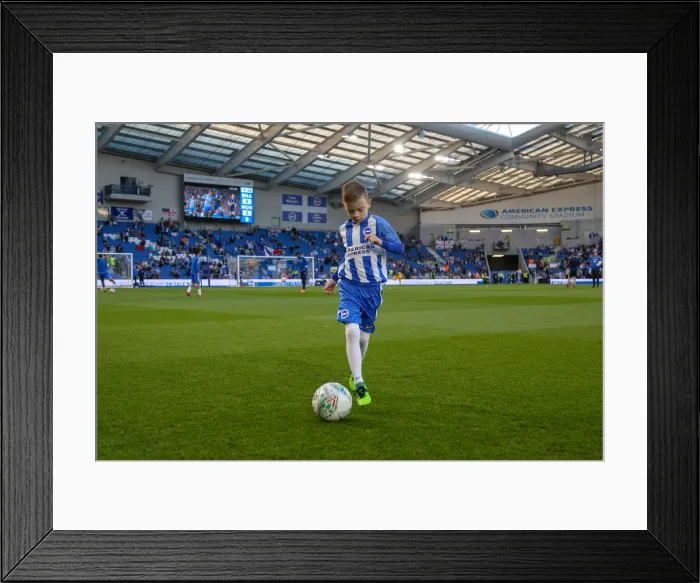 Framed Print : Mascots - Man Utd-9851 Framed Print : Mascots - Man Utd-9851