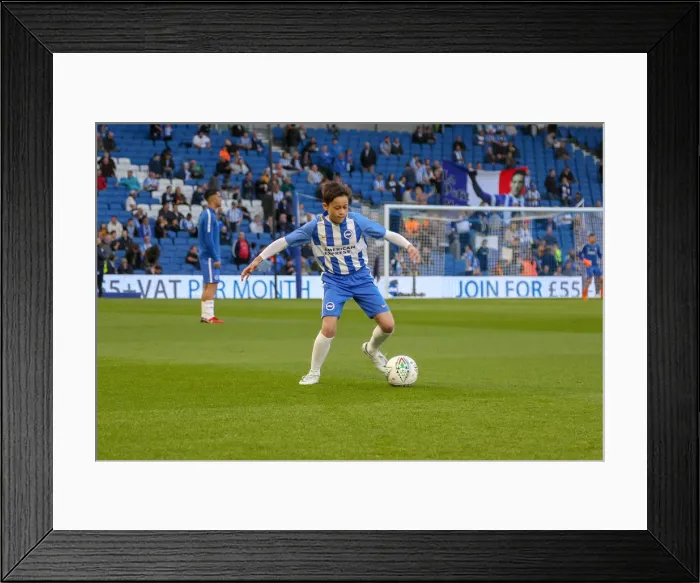Framed Print : Mascots - Man Utd-9859 Framed Print : Mascots - Man Utd-9859