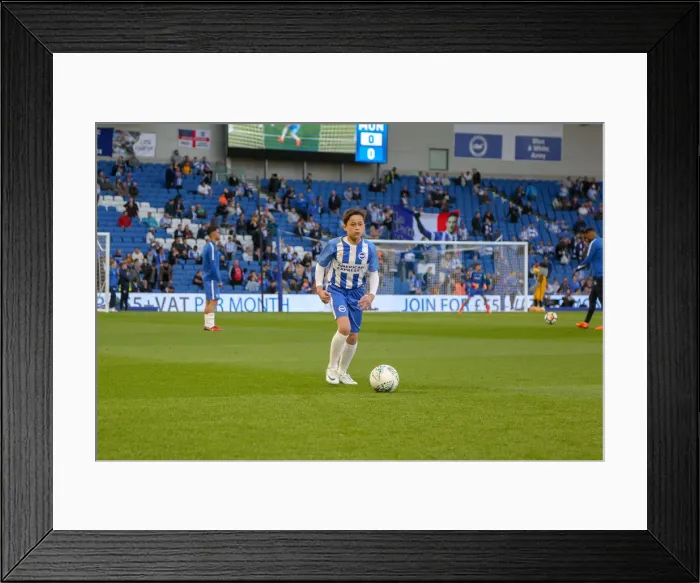 Framed Print : Mascots - Man Utd-9860 Framed Print : Mascots - Man Utd-9860