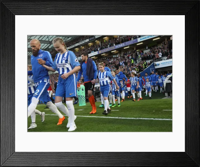 Framed Print : Mascots - Man Utd-9736-2 Framed Print : Mascots - Man Utd-9736-2