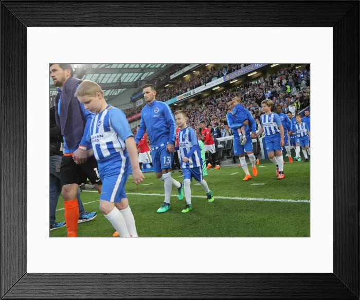 Framed Print : Mascots - Man Utd-9739-2 Framed Print : Mascots - Man Utd-9739-2