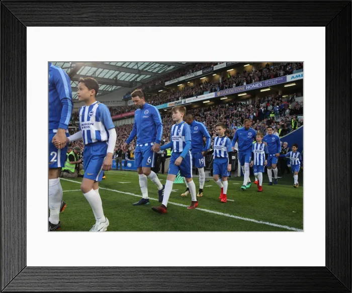 Framed Print : Mascots - Man Utd-9754-2 Framed Print : Mascots - Man Utd-9754-2