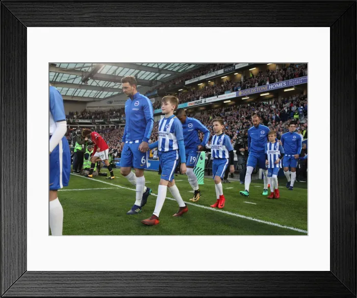 Framed Print : Mascots - Man Utd-9756-2 Framed Print : Mascots - Man Utd-9756-2