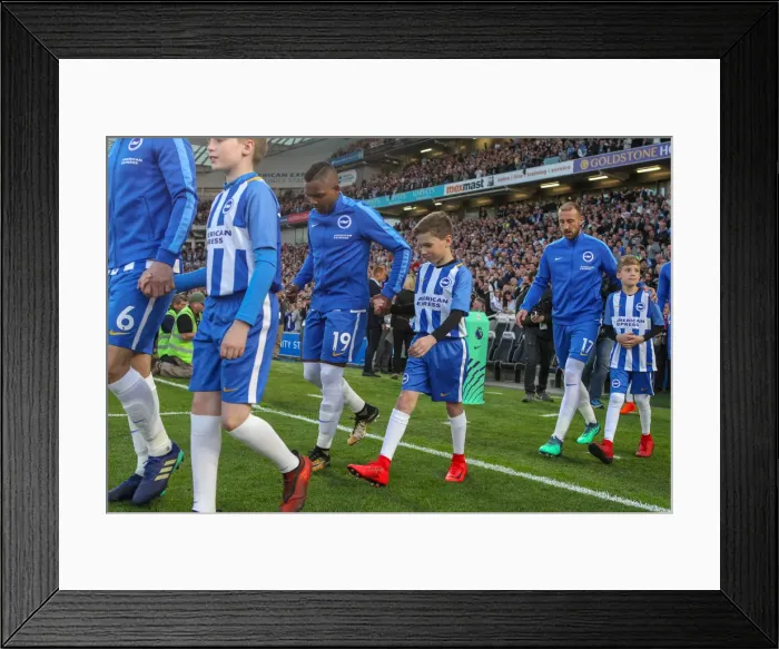 Framed Print : Mascots - Man Utd-9757-2 Framed Print : Mascots - Man Utd-9757-2