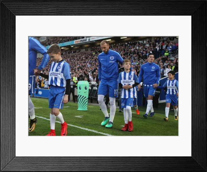 Framed Print : Mascots - Man Utd-9758-2 Framed Print : Mascots - Man Utd-9758-2
