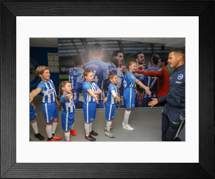 Framed Print : Mascots - Man Utd-9900 Framed Print : Mascots - Man Utd-9900