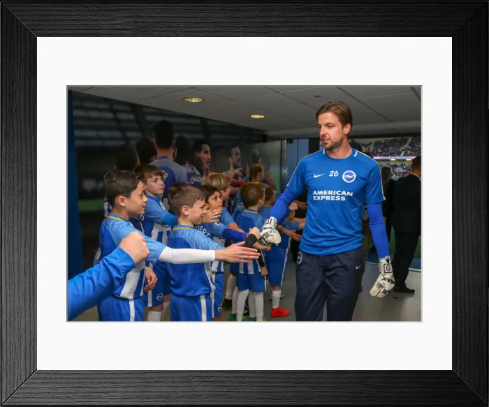 Framed Print : Mascots - Man Utd-9910 Framed Print : Mascots - Man Utd-9910