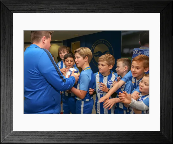 Framed Print : Mascots - Man Utd-9911 Framed Print : Mascots - Man Utd-9911