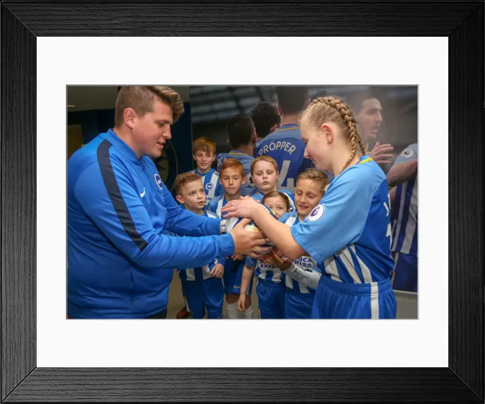 Framed Print : Mascots - Man Utd-9914 Framed Print : Mascots - Man Utd-9914