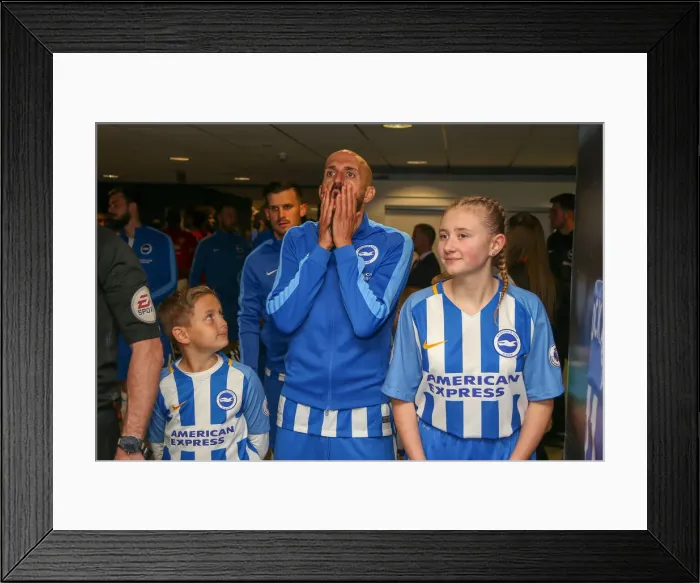 Framed Print : Mascots - Man Utd-9924 Framed Print : Mascots - Man Utd-9924