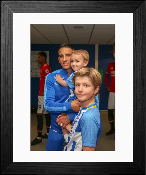 Framed Print : Mascots - Man Utd-9927 Framed Print : Mascots - Man Utd-9927
