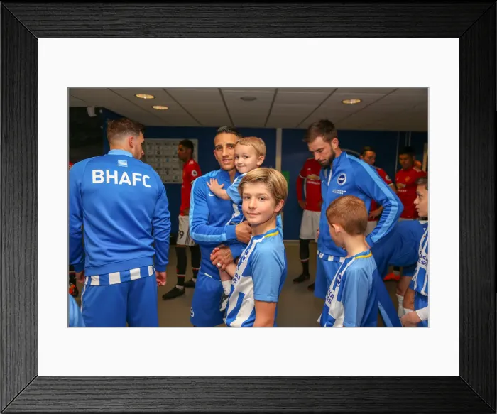 Framed Print : Mascots - Man Utd-9928 Framed Print : Mascots - Man Utd-9928