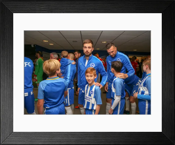 Framed Print : Mascots - Man Utd-9930 Framed Print : Mascots - Man Utd-9930