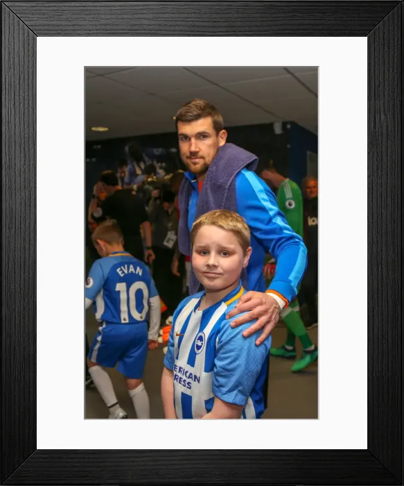 Framed Print : Mascots - Man Utd-9933 Framed Print : Mascots - Man Utd-9933