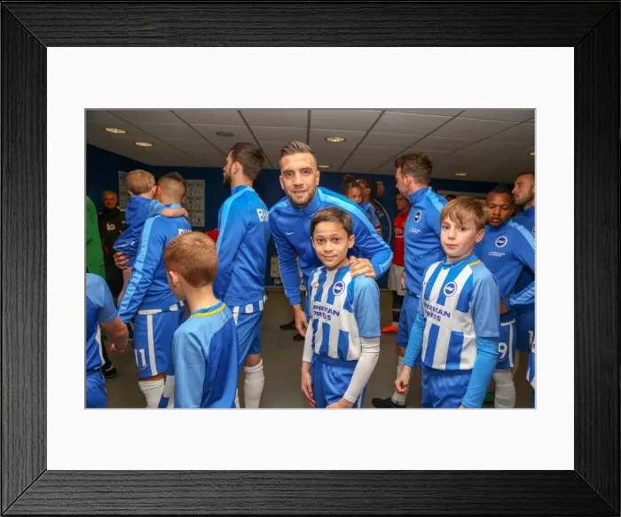 Framed Print : Mascots - Man Utd-9932 Framed Print : Mascots - Man Utd-9932