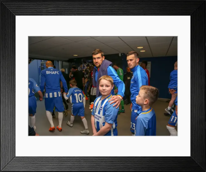 Framed Print : Mascots - Man Utd-9934 Framed Print : Mascots - Man Utd-9934