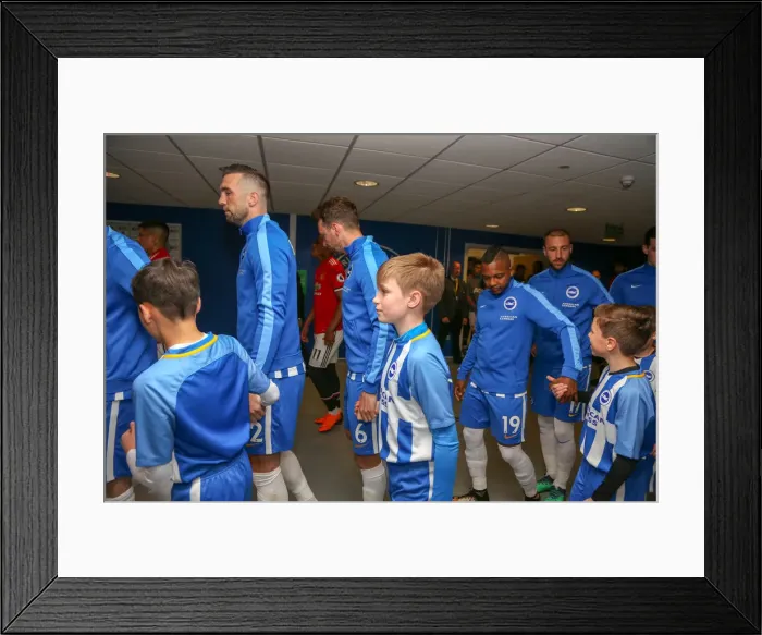 Framed Print : Mascots - Man Utd-9935 Framed Print : Mascots - Man Utd-9935