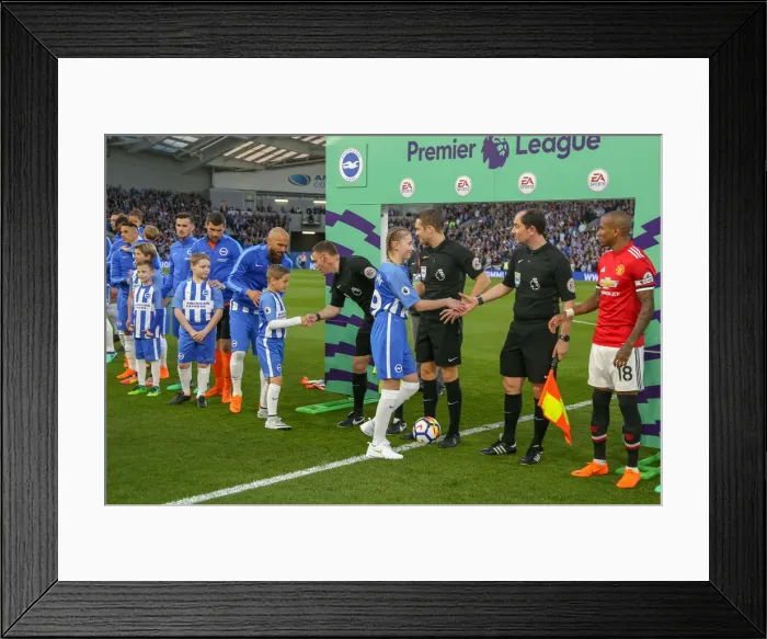 Framed Print : Mascots - Man Utd-9941 Framed Print : Mascots - Man Utd-9941