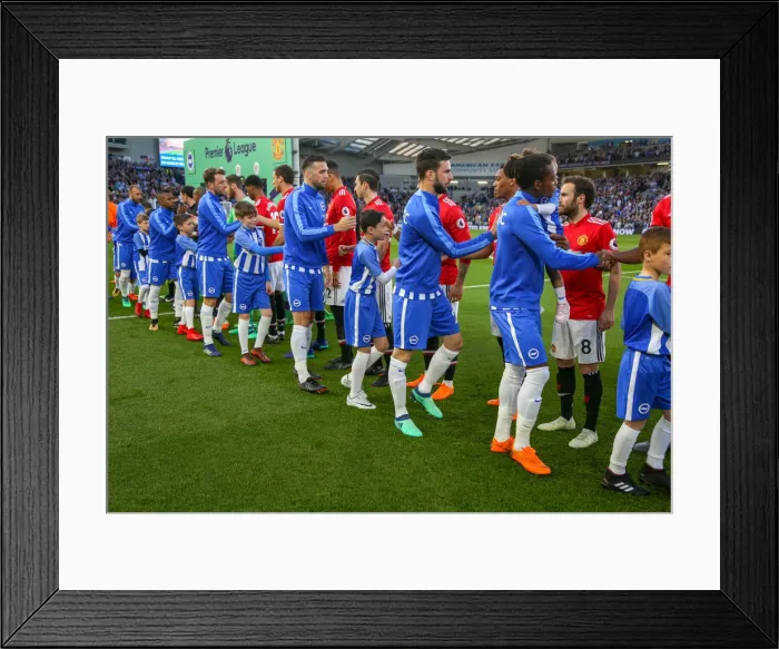 Framed Print : Mascots - Man Utd-9955 Framed Print : Mascots - Man Utd-9955