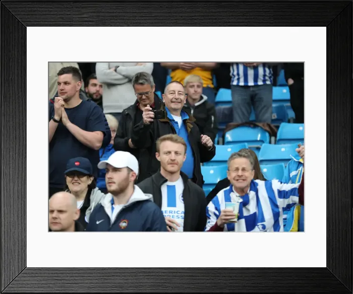 Framed Print : Premier League Showdown: Manchester City vs. Brighton & Hove Albion (09MAY18) Framed Print : Premier League Showdown: Manchester City vs. Brighton & Hove Albion (09MAY18)