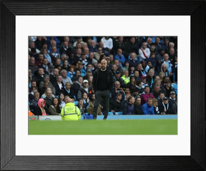 Framed Print : Premier League Showdown: Manchester City vs. Brighton & Hove Albion (09MAY18) Framed Print : Premier League Showdown: Manchester City vs. Brighton & Hove Albion (09MAY18)
